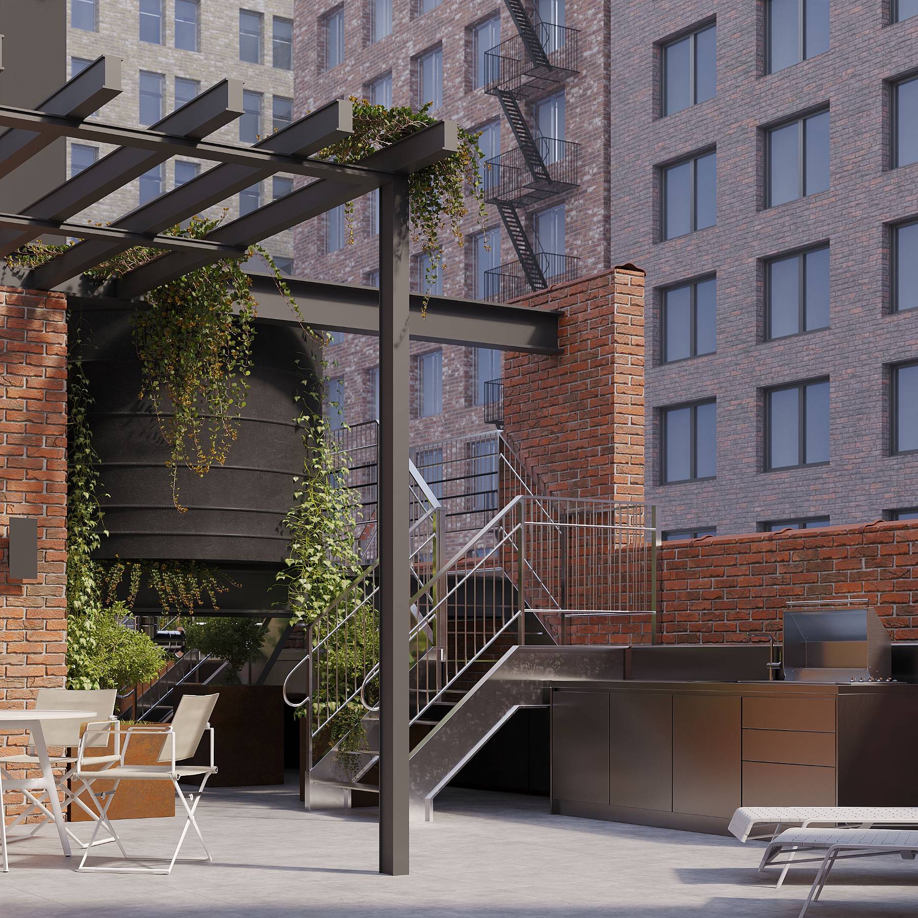 space—perfect for entertaining or a quiet escape